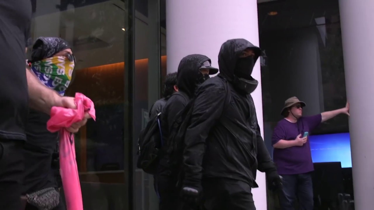 Walking with Antifa (Not Welcomed)