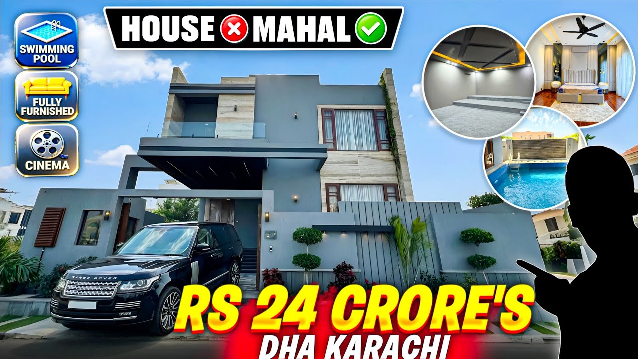HOUSE❌MAHAL✅ Inside One Of Karachi's Most Expensive Fully Furnished 500-Sq Yards House For Sale 