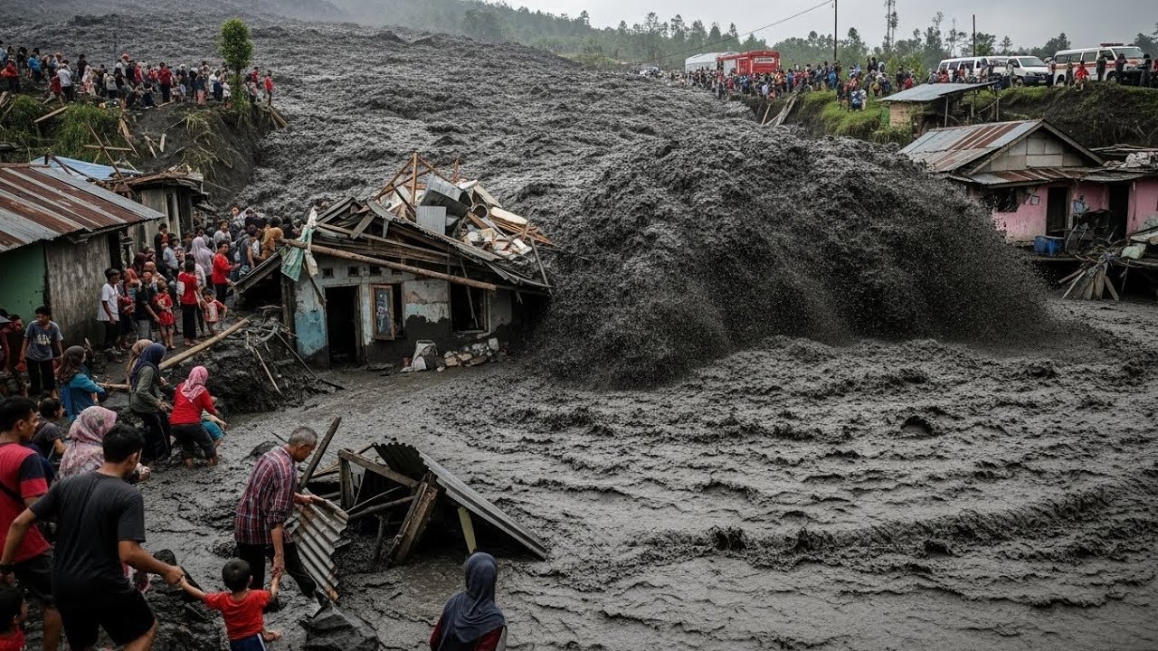 7 Des 2025: Lahar Dingin Semeru Hantam Permukiman! Rumah Hancur, Evakuasi Mendesak di Lumajang