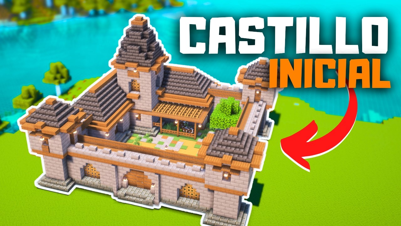 TUTORIAL : Como Hacer un CASTILLO F&Aacute;CIL para MINECRAFT Survival.