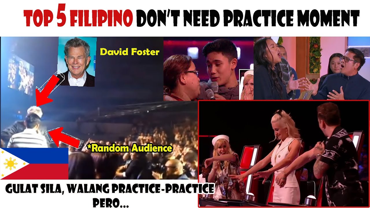 Viral Pinoy Singers Shocks Everyone | Proof That Filipinos Don’t Even Need Practice! #filipino