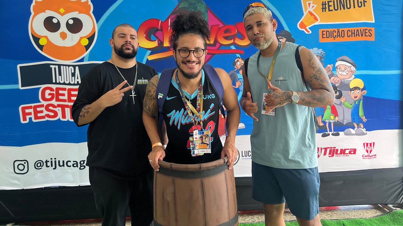 🔴 IRL: EVENTO DE ANIME HOMENAGEM AO CHAVES COM ​@luangameplay666, @fabiostreamer3084 E FÃS FIÉIS