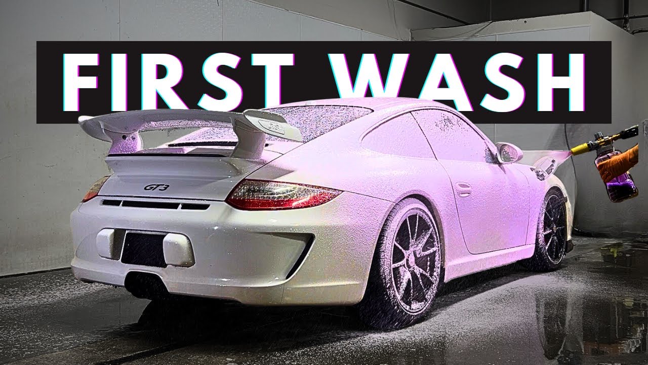 Dirty Porsche 997.2 GT3 || Exterior Auto Detailing (Satisfying ASMR)