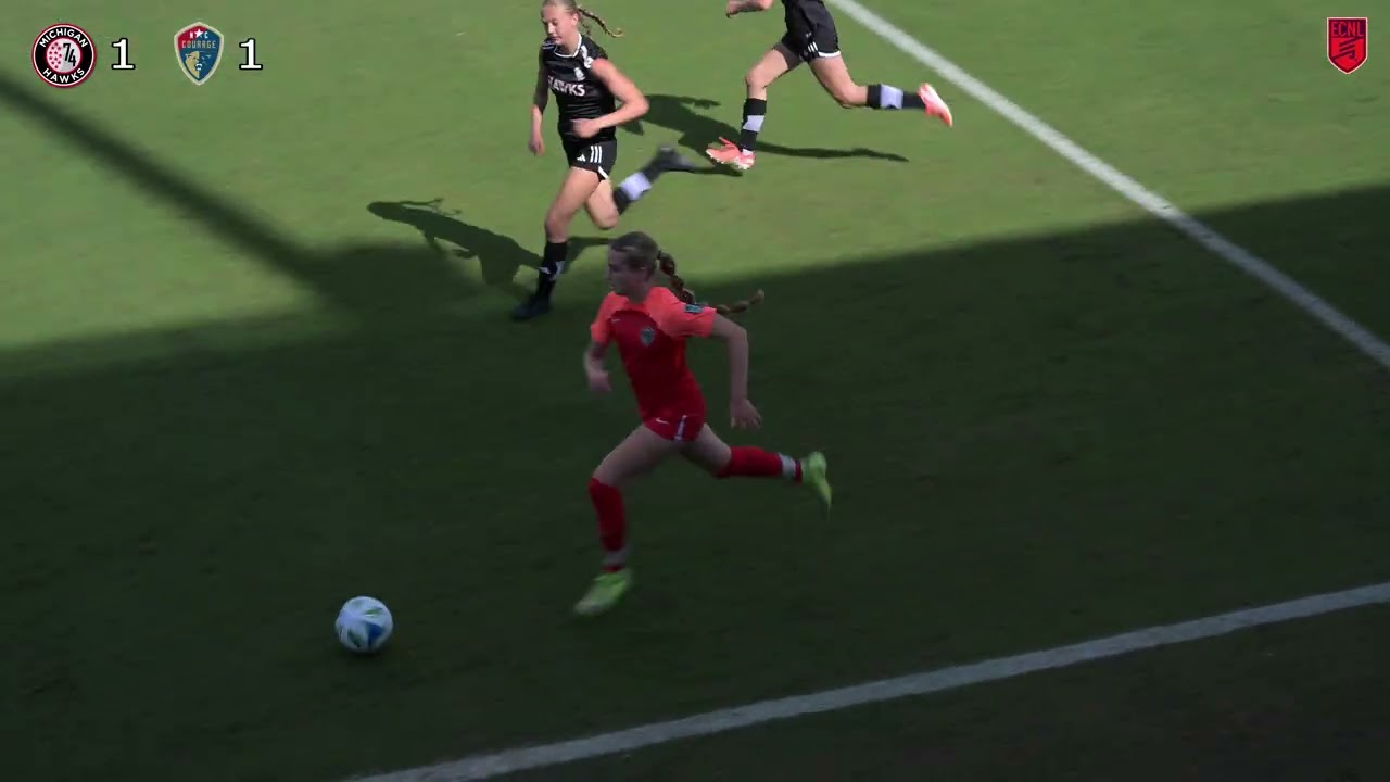2010 Michigan Hawks ECNL vs 2011 NC Courage ECNL May 18, 2025