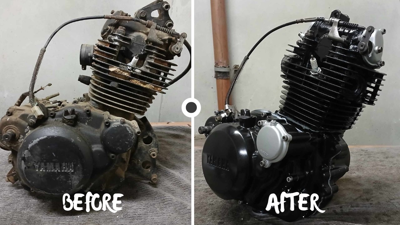 Yamaha XT 250 1980 - Complete Engine Rebuild TT 250