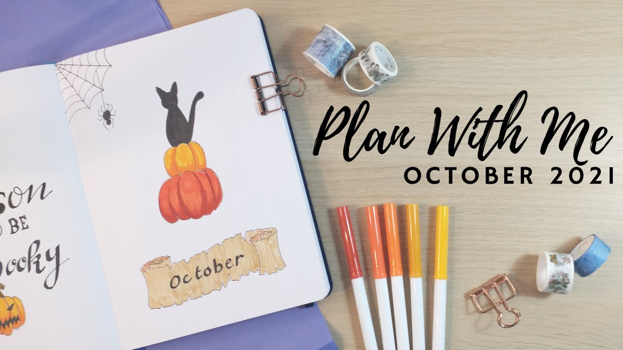 Plan With Me | October Bullet Journal Set Up