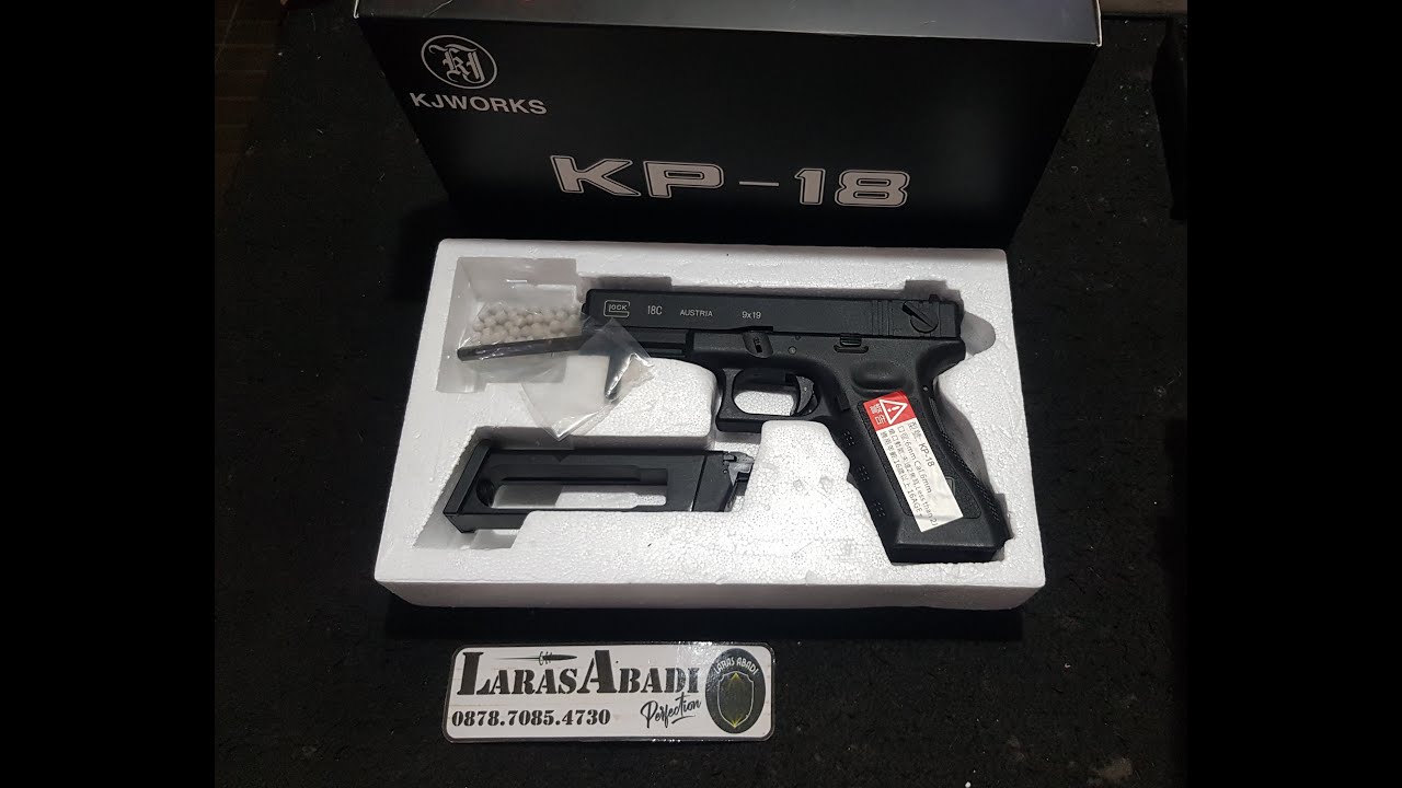 KJW KP18c CO2 version yang hmmmm... suara kokangnya renyah dan bisa auto