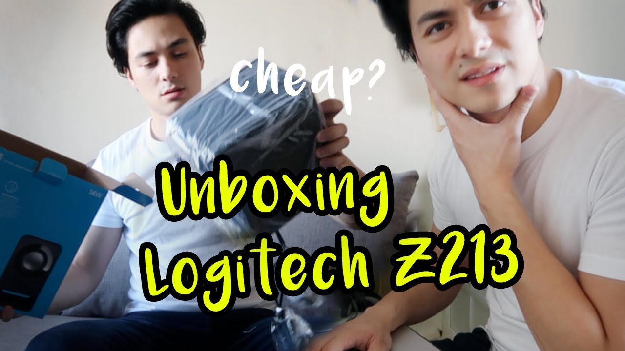 Unboxing Logitech Z213 speakers (Unbox-Me-Monday)