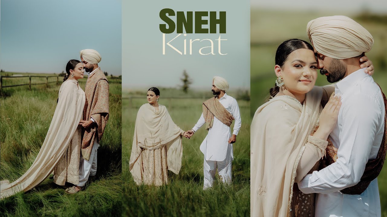 Sneh + Kirat | Best Pre Wedding Story | Calgary | Banff | 2025