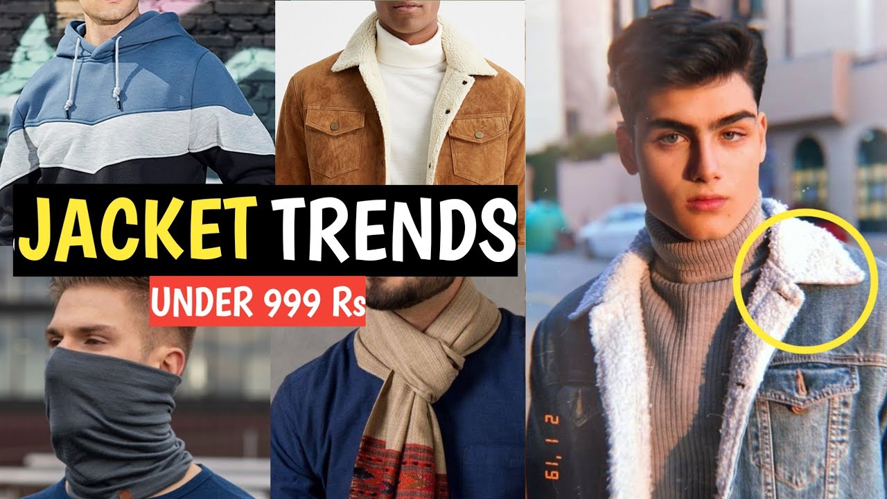 7 BEST Jacket & Hoodie FASHION TRENDS For Men Under 999Rs *MUST HAVES* | Jacket Trends Winter 2022