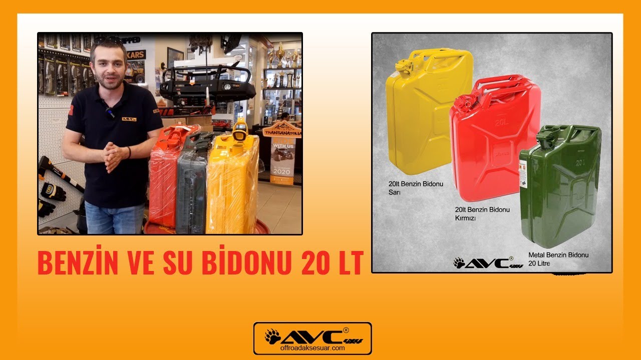 AVC 4X4 - BENZİN BİDONU