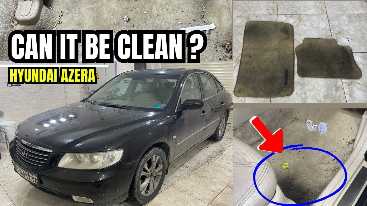 CAN IT BE CLEAN THIS CAR?! | FULL DETAILING the Hyundai AZERA 2007 |