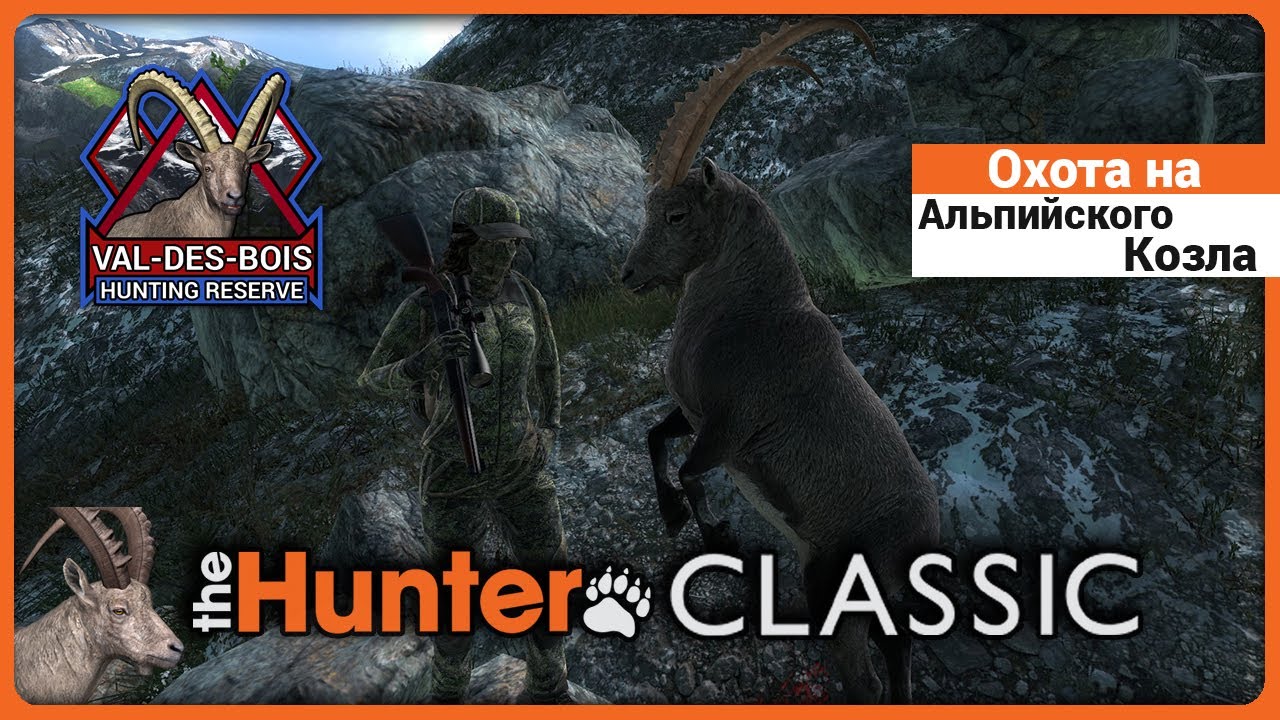 Охота на Альпийского Козла в theHunter Classic !