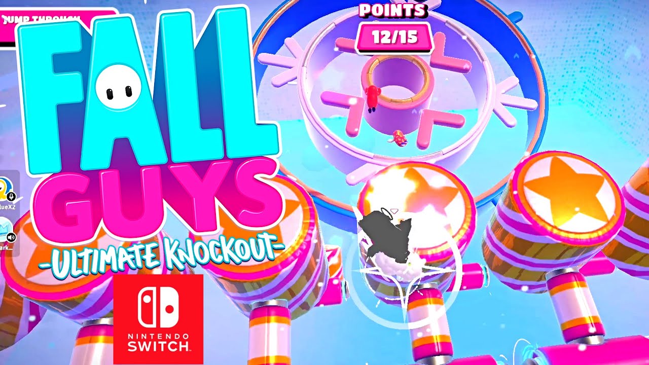 Fall Guys Free 2 Play Nintendo Switch Online Squad Gameplay #58