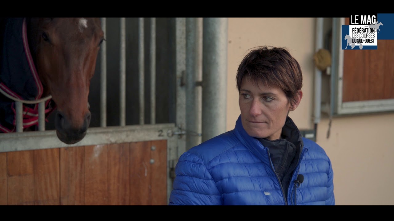 Le Mag#03 – Nom: Gallorini Prénom: Isabelle entraîneur à Royan de chevaux d'obstacle