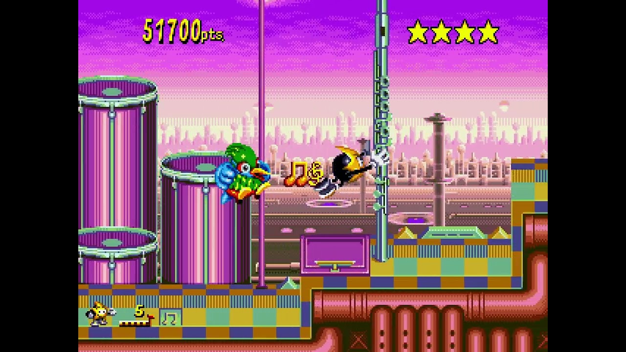 [TAS] Genesis Ristar "minimum jumps" by Mikewillplays in 