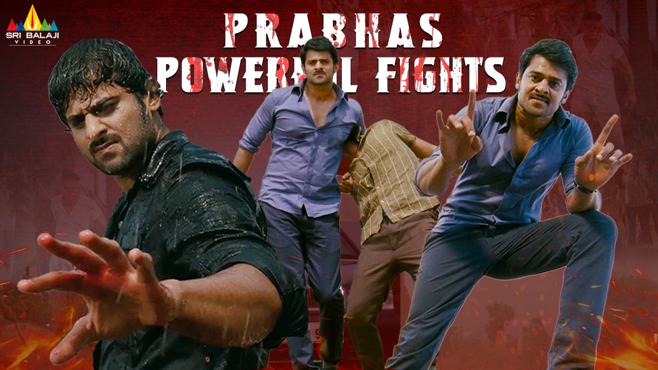 Prabhas Powerful Fight Scenes Back to Back | Mirchi | South Movie Action Scenes @SriBalajiMovies