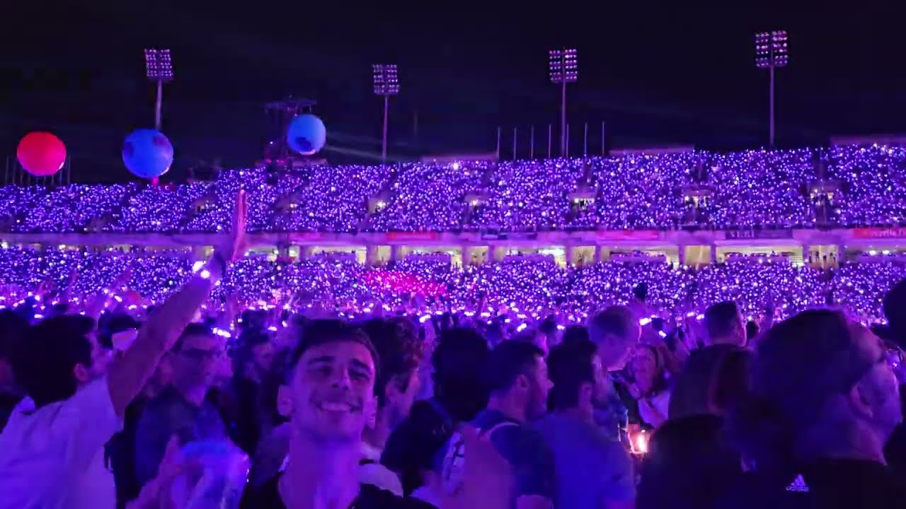 Coldplay My Universe & A Sky Full Of Stars live in Barcelona May 2023