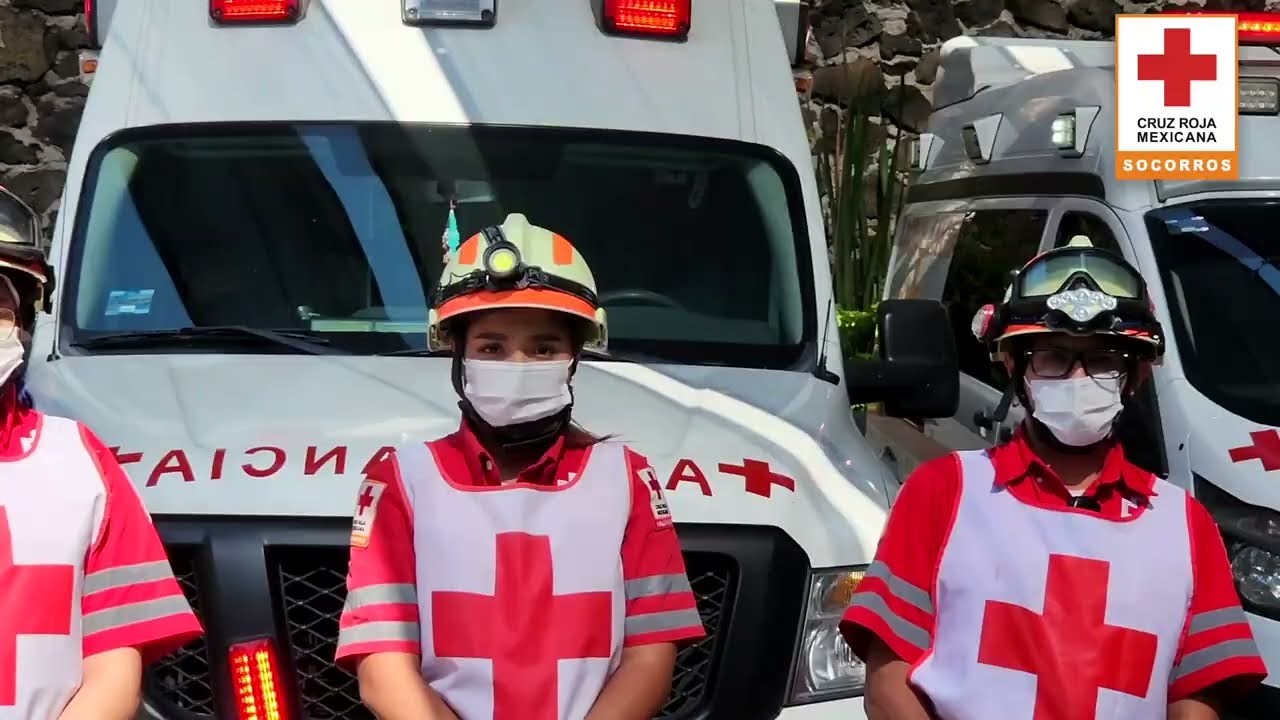 Cruz Roja Mexicana Delegación Morelos, más de 85 años ayudando a los Morelenses.