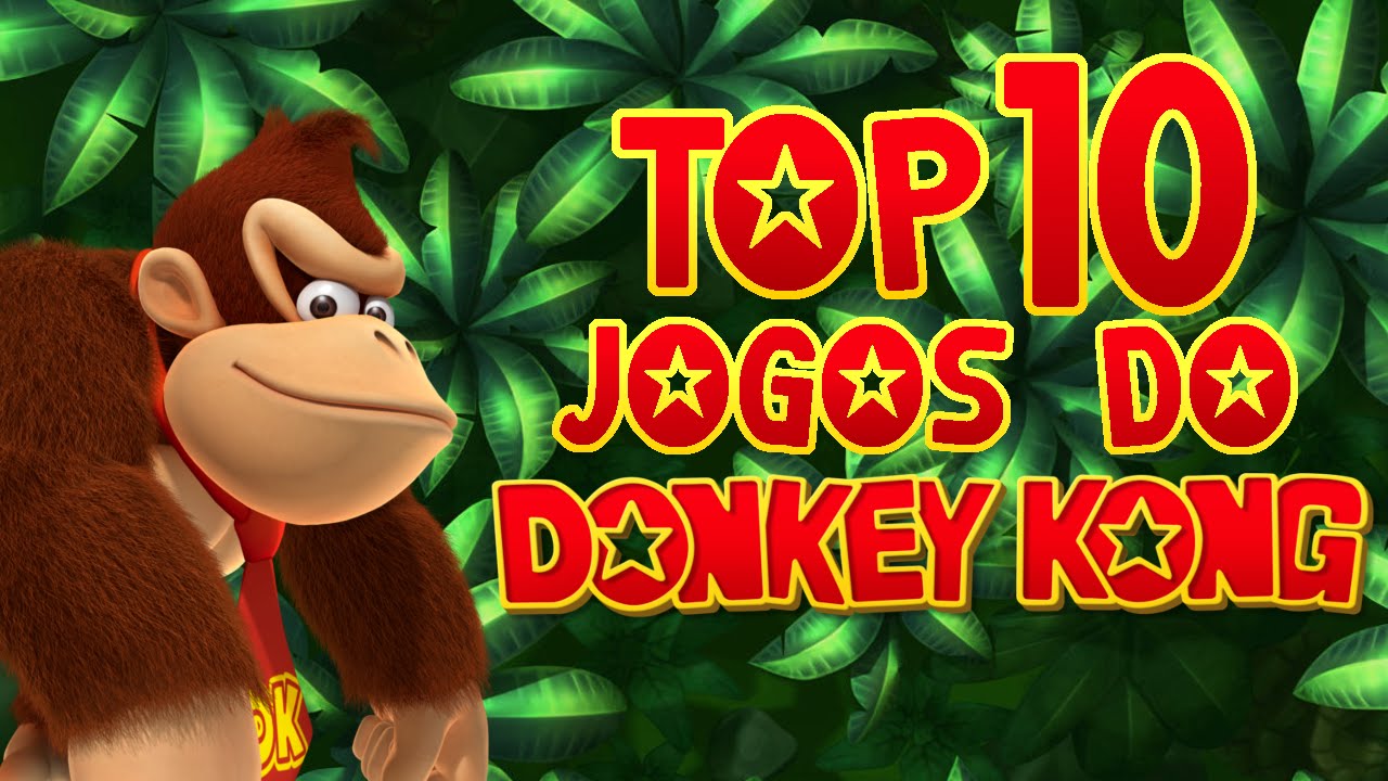 TOP 10 Jogos do Donkey Kong