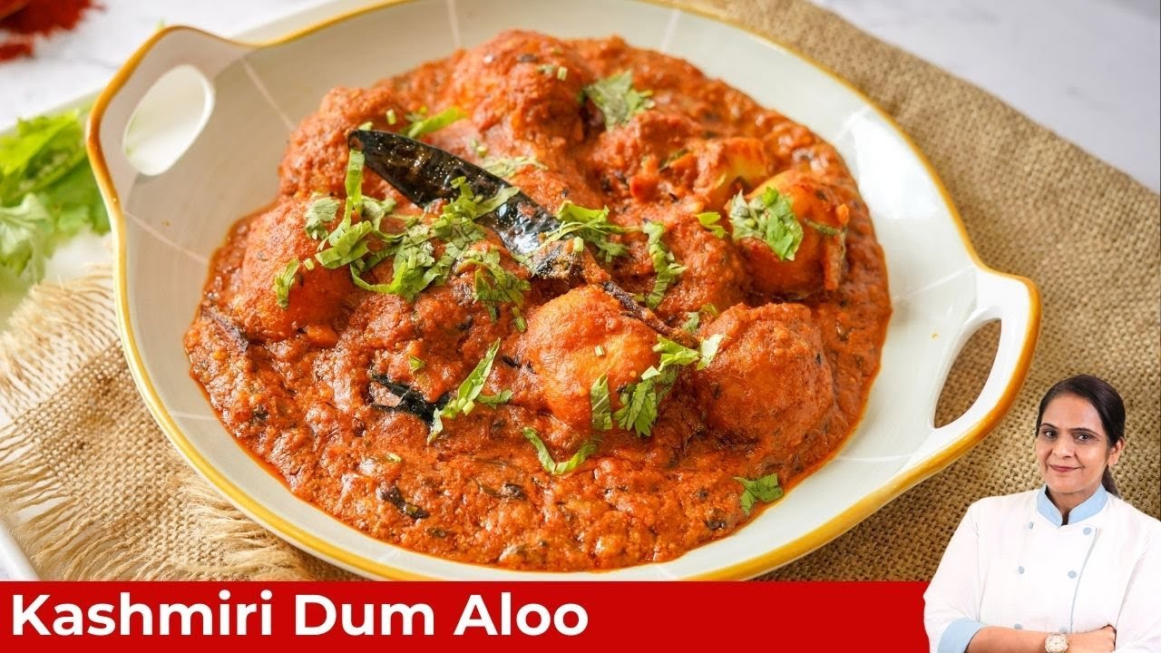 Dhaba Style Kashmiri Dum Aloo| कश्मीरी दम आलू की ऐसी सब्ज़ी| Punjabi Sabji at home|Easy & Authentic