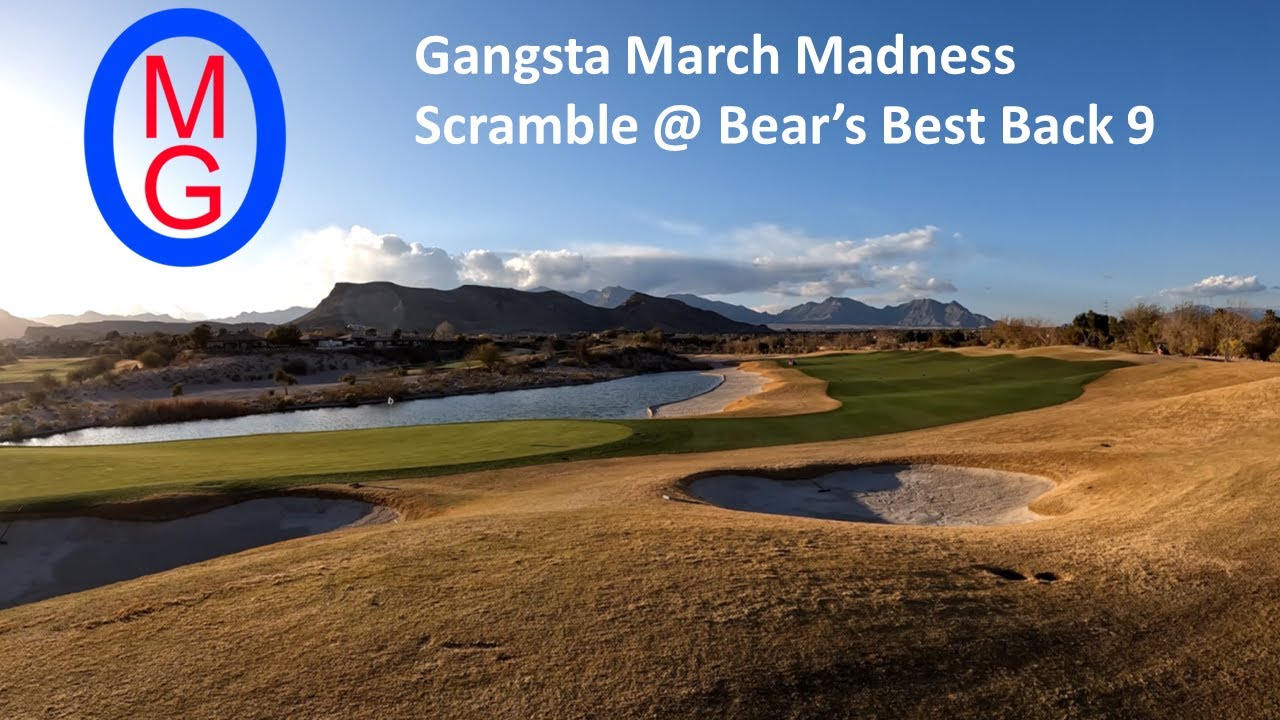 Bear's Best 2 man scramble 2022 Back 9