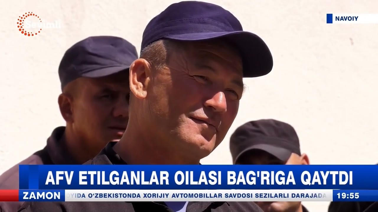 Afv etilganlar oilasi bagʻriga qaytdi