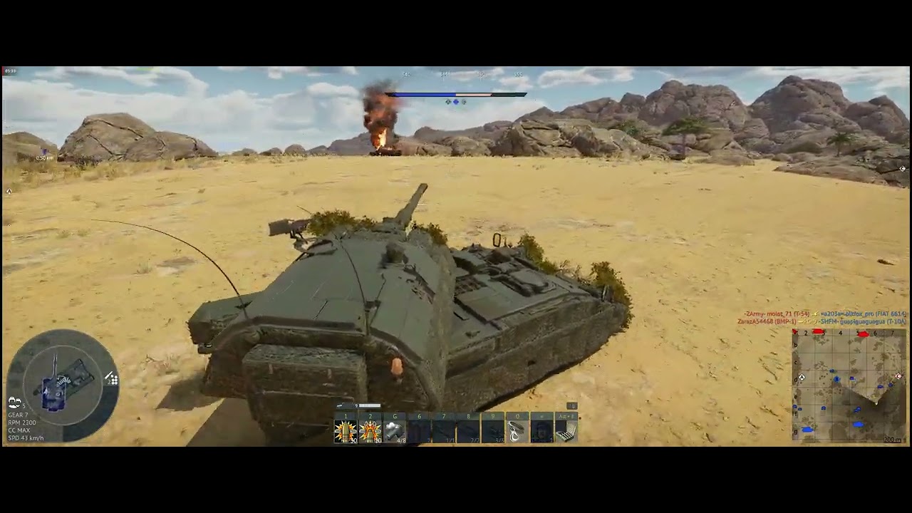 War Thunder - Playing with FIROS 6 and PzH 2000HU (beast)