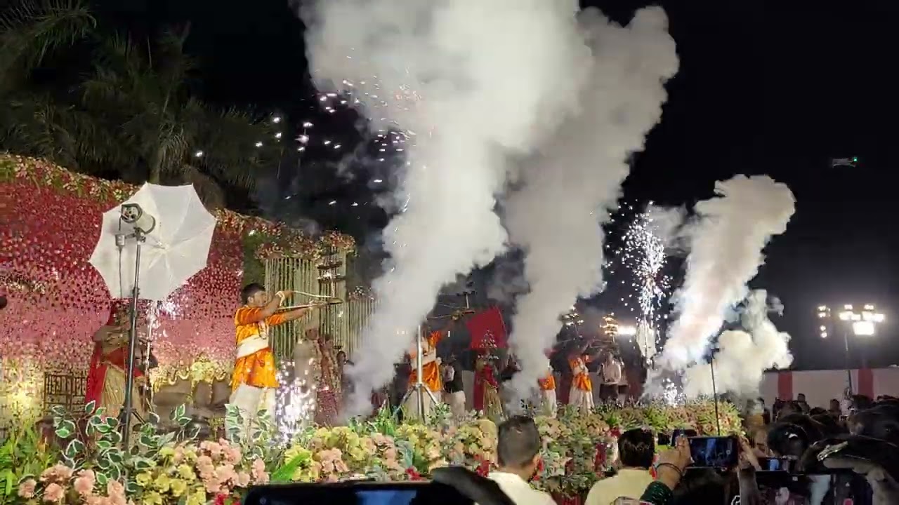 ganga aarti varmala concept ✨️