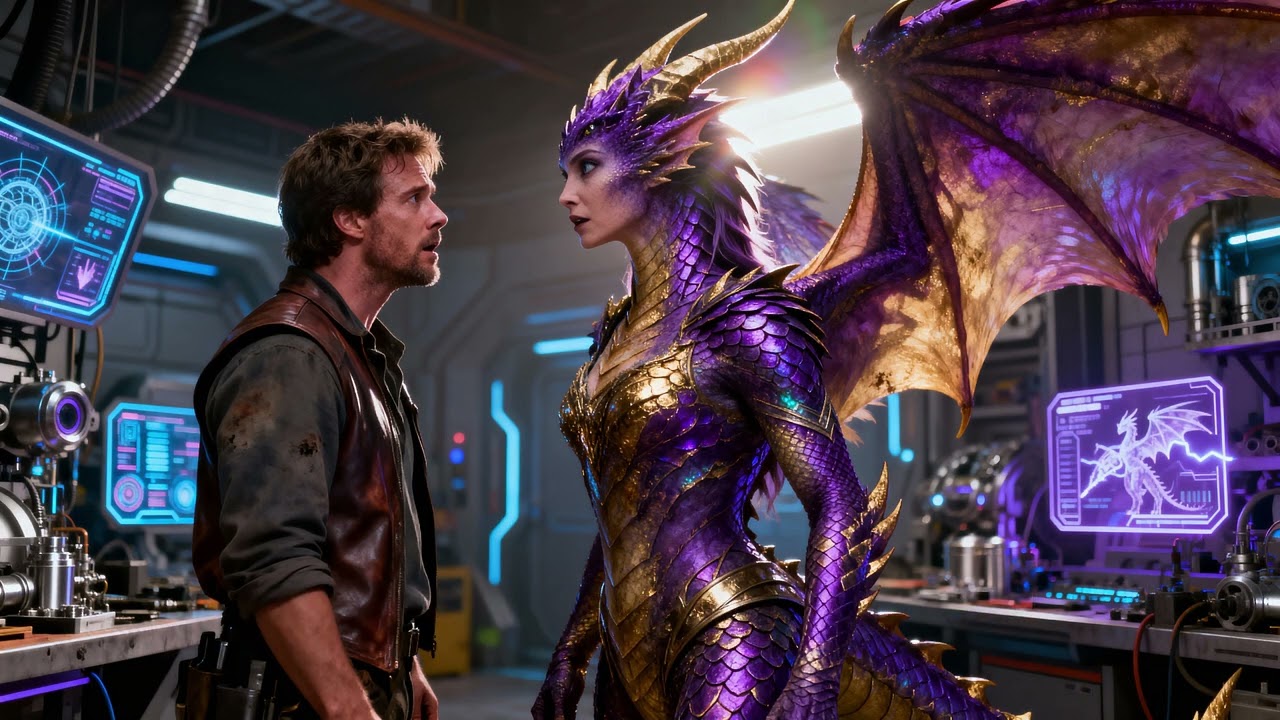 A Dragon Queen Entered A Galactic Workshop &mdash; And Was Shocked To See Her Human Ex-Husband There.