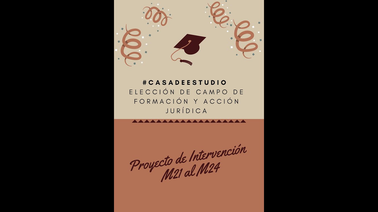 Elección De Campo De Formación Y Acción Jurídica | Septiembre 5 al 11 | 2022-2