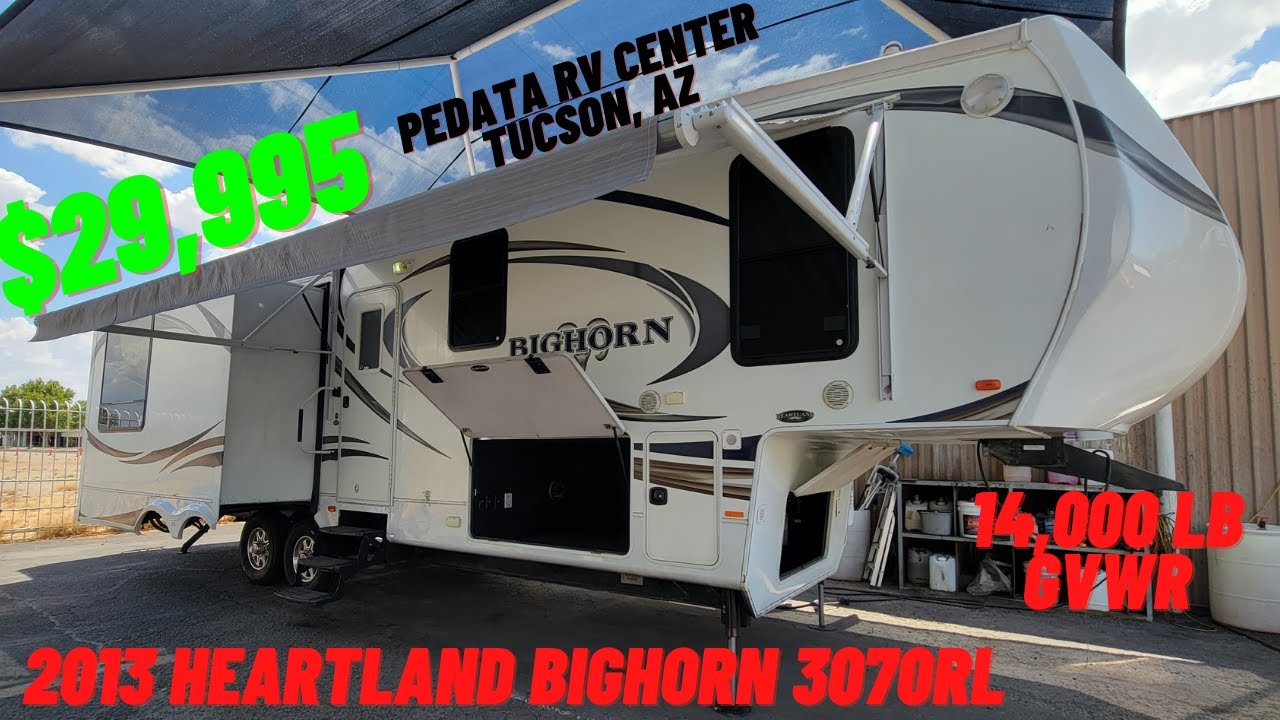 SOLD! 2013 Heartland Bighorn 3070RL Video Walkthrough | $29,995 | 34' 5