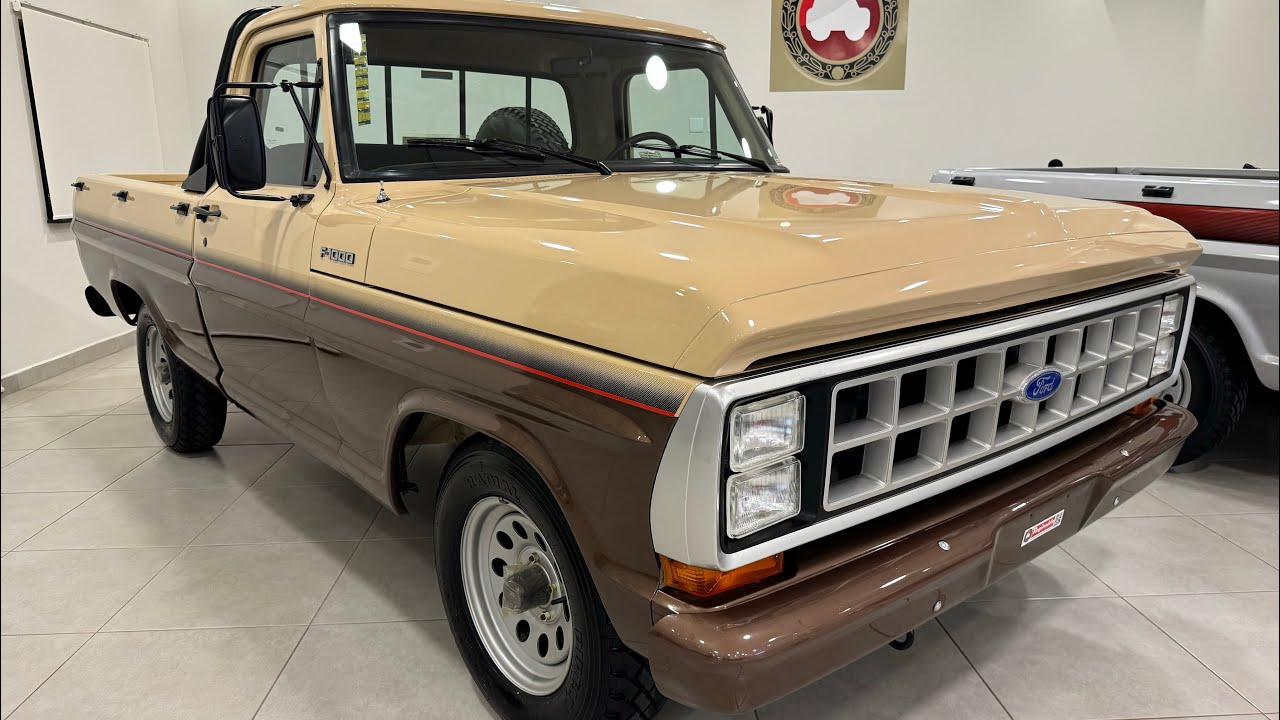 F1000 1987 NA NOTA FISCAL 0km AT&Eacute; HOJE @reginaldodecampinas