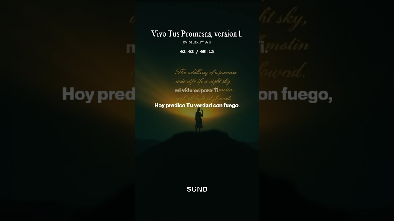 Vivo tus promesas, version 1.