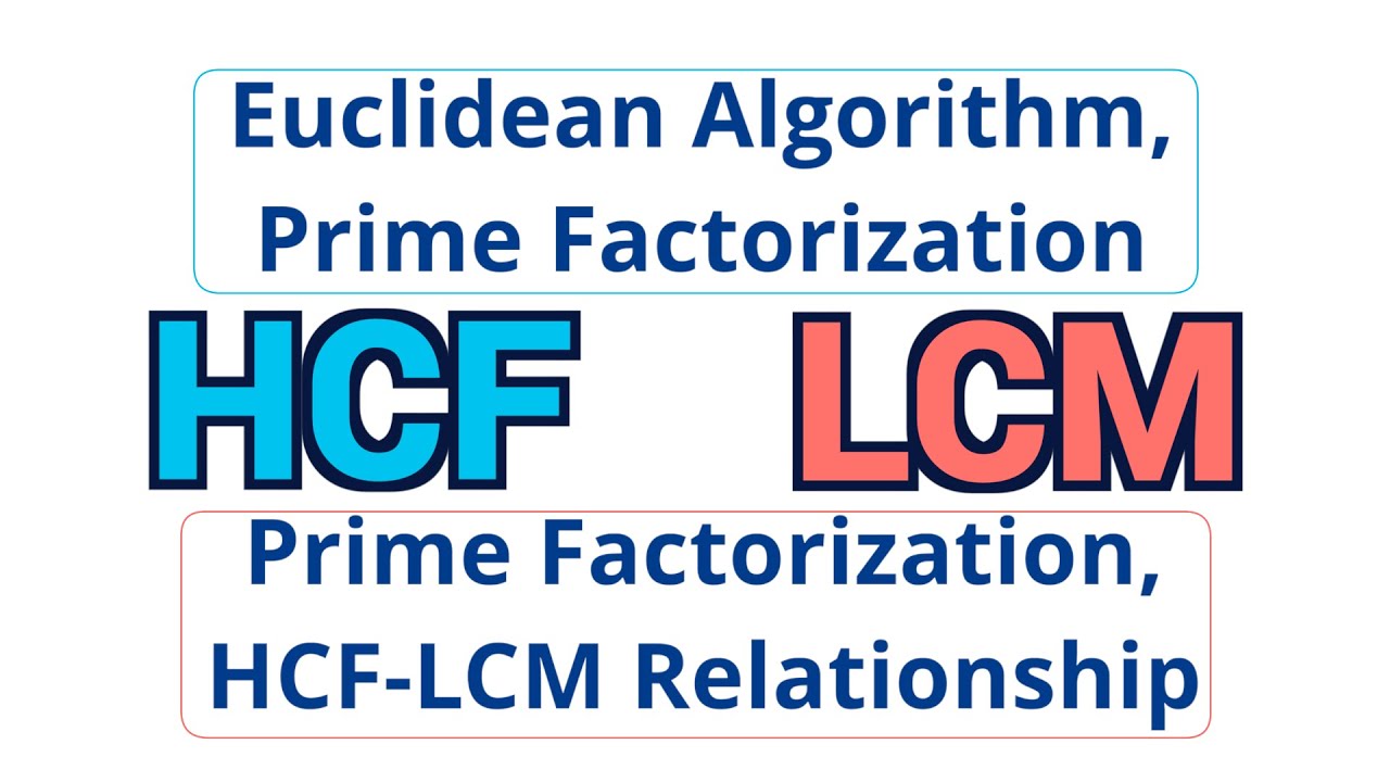 What are HCF and LCM?  | AskNShare | ANS Easy Maths 03