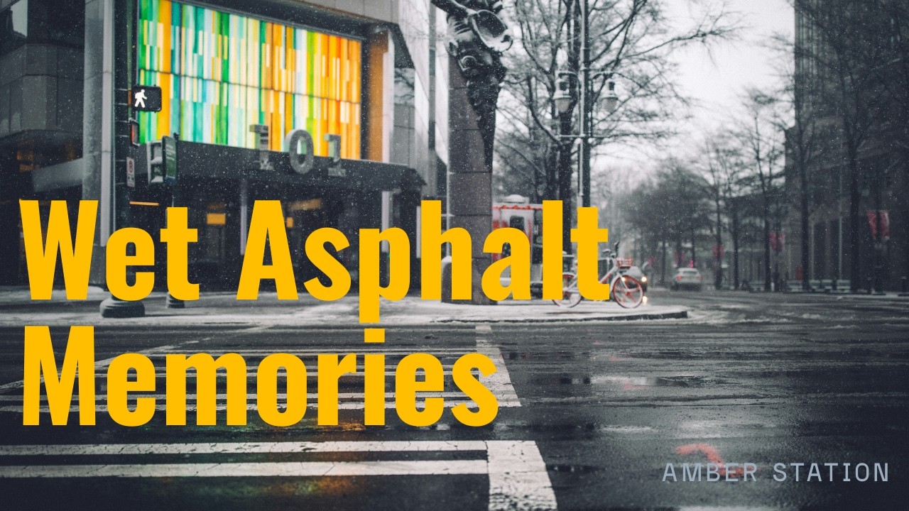 Wet Asphalt Memories Mix 💧 | Chill Boom Bap & Lofi Jazz