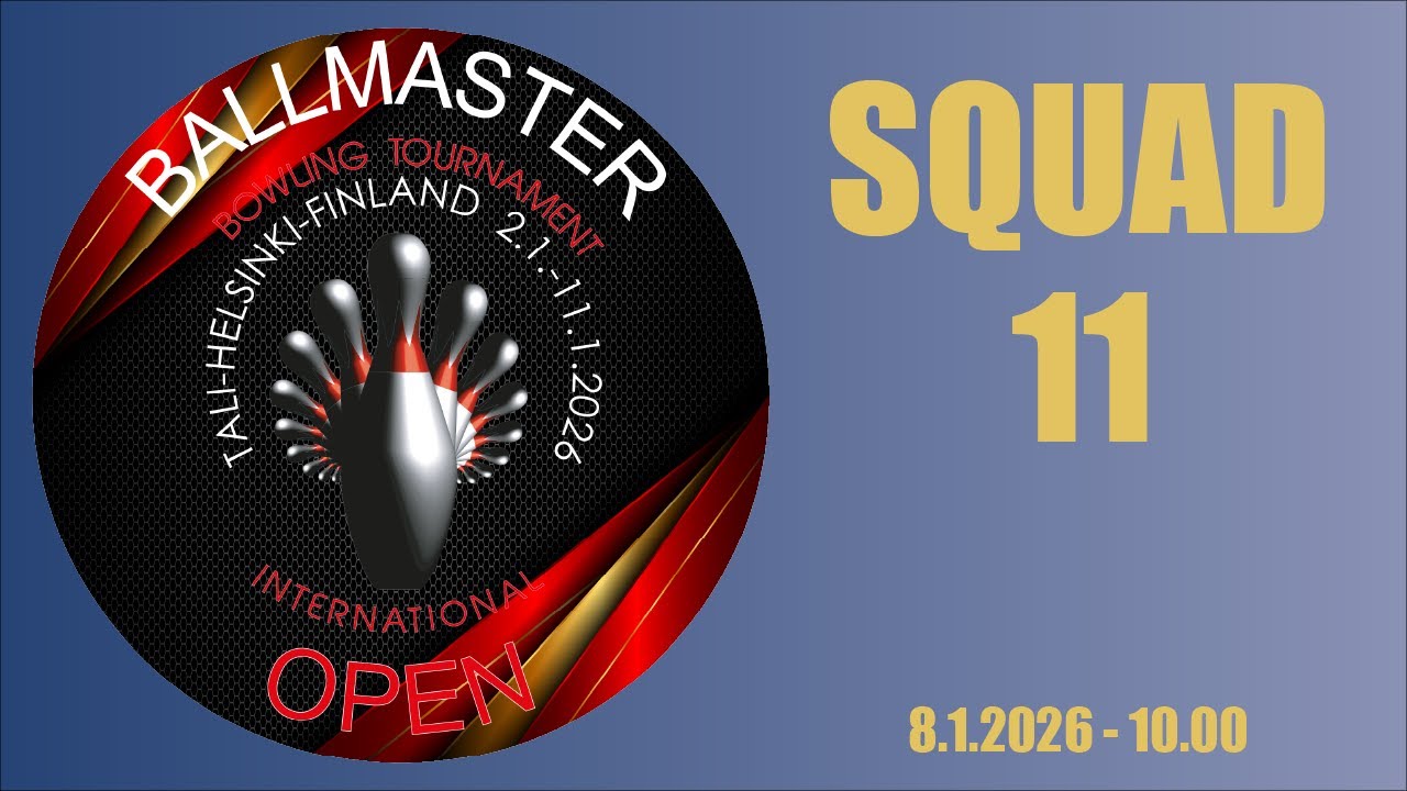 Brunswick Ballmaster Open 2026 - Squad 11