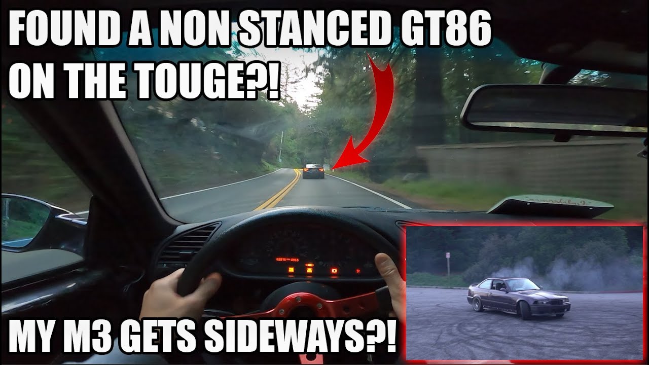 Езда по горной дороге после дождя | Самый быстрый водитель GT86?!