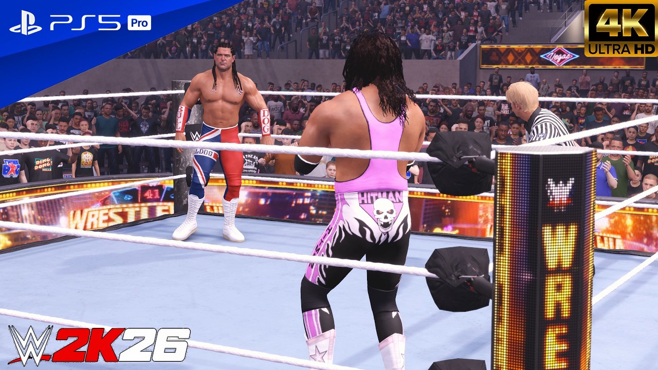 WWE2K26 | British Bulldog vs. Bret 