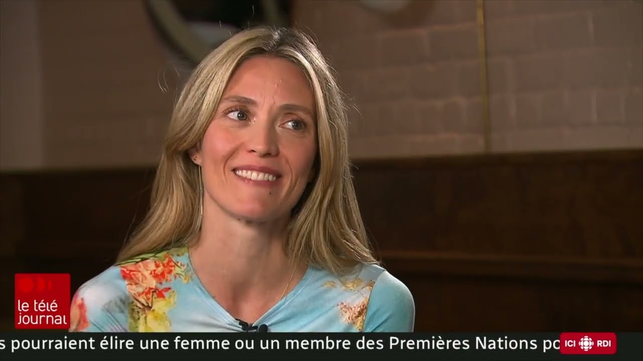 5 minutes with Evelyne Brochu | Le téléjournal week-end