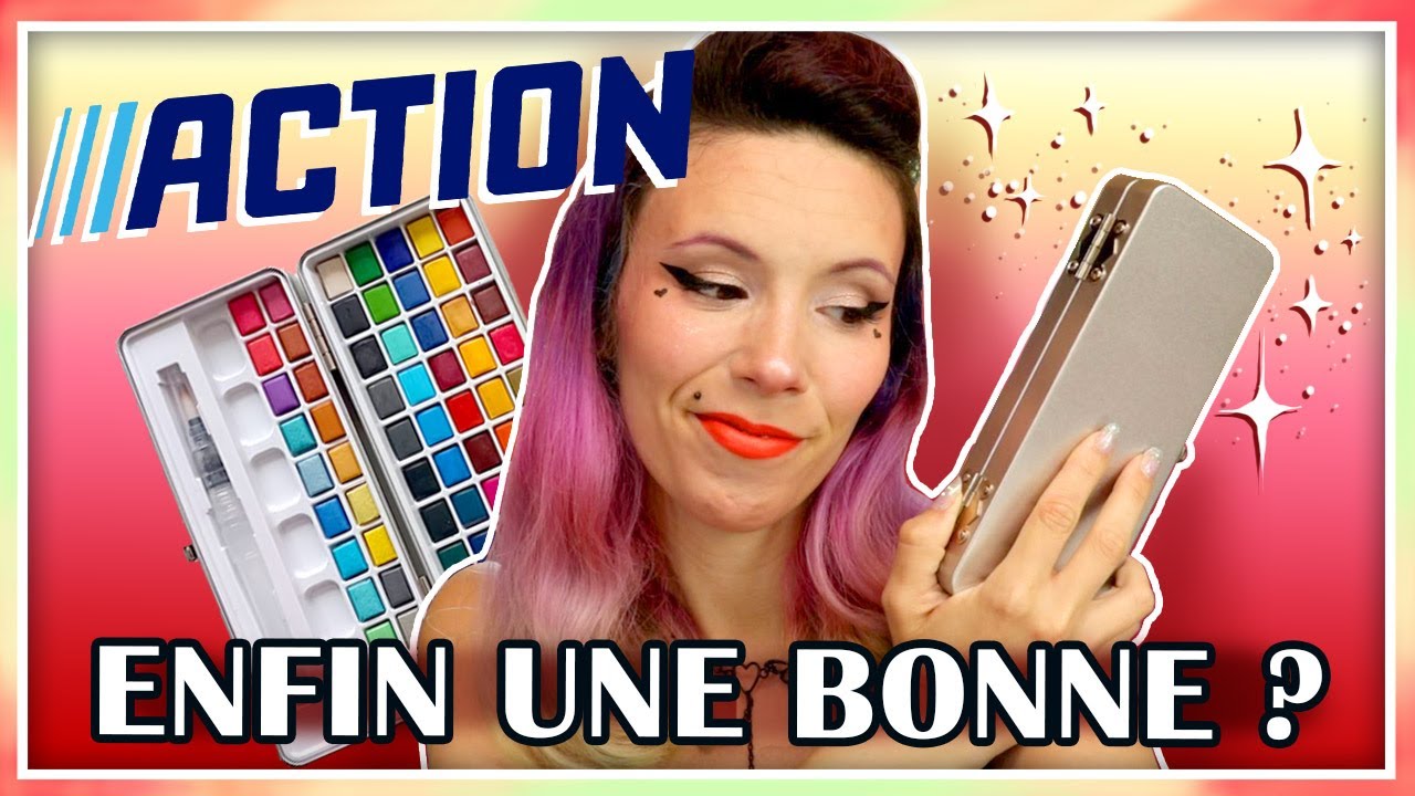 HAUL ACTION 🌟 I 🎨Aquarelle 70 Couleur I TEST SWATCH ET ILLUSTRATION I Enfin une bonne palette ?? 🤔