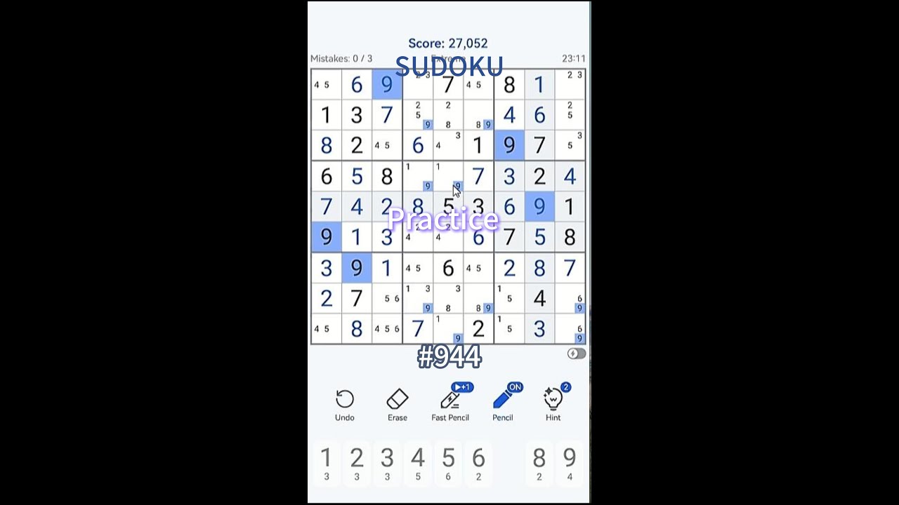 Sudoku Practice