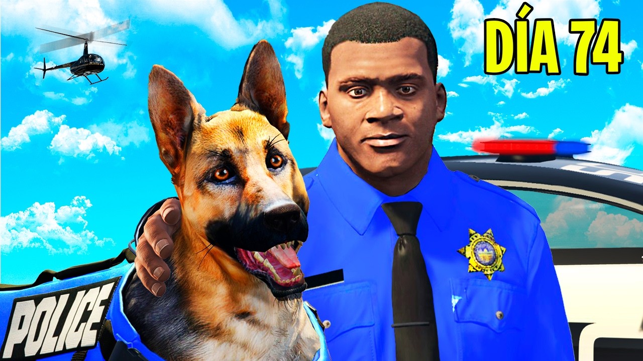 Pasé 100 Días como POLICÍA en GTA 5