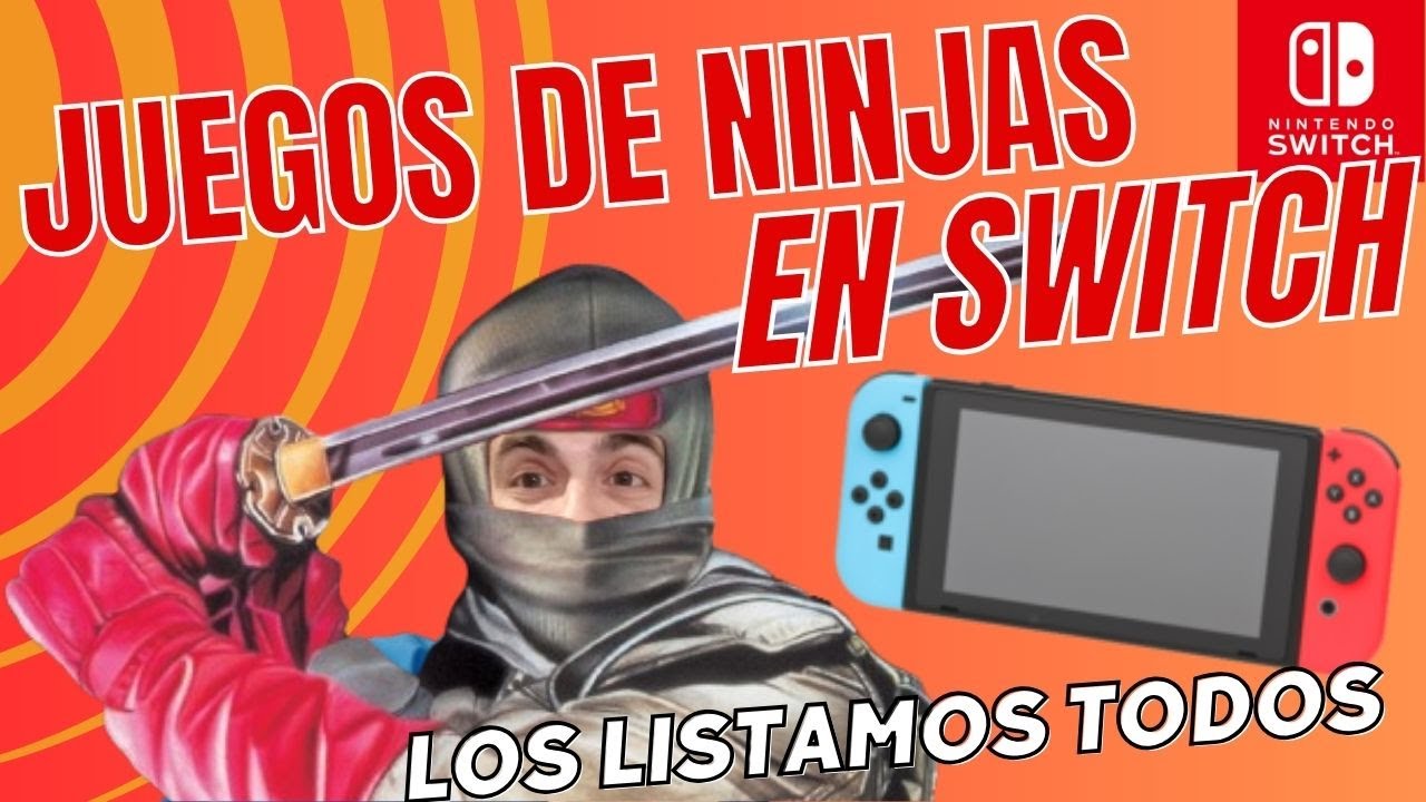 JUEGOS DE NINJAS EN NINTENDO SWITCH EN FORMATO FISICO