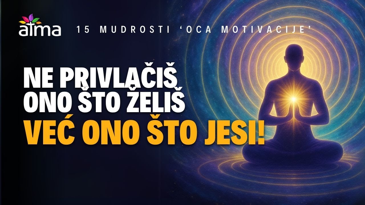 15 MUDROSTI OCA MOTIVACIJE: Ne privlačiš ono što želiš, već ono što jesi!