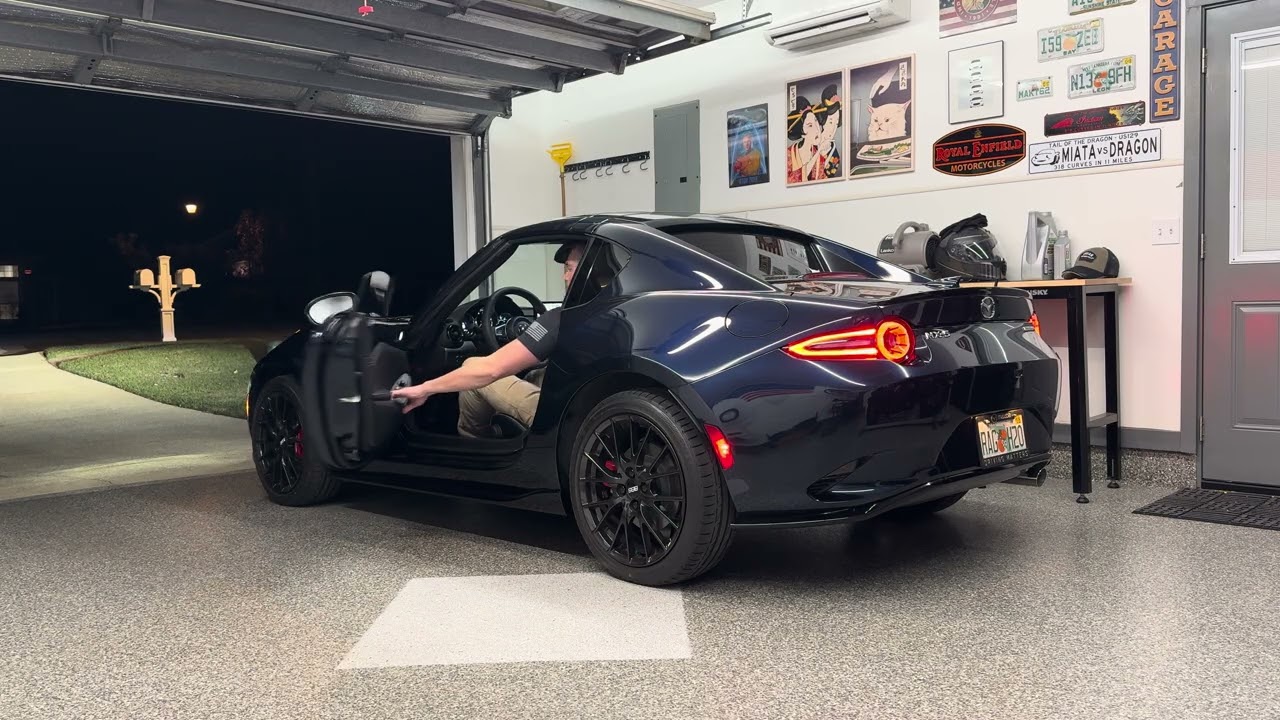 Cold start - Goodwin Racing Race Muffler for ND Miata on my '24 ND3 Club RF