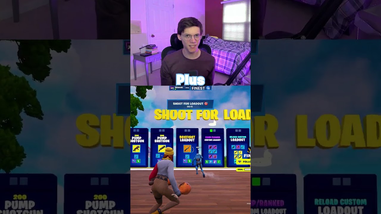 Профессионалы разминаются НА ЭТОЙ КАРТЕ 😎 #fortnite #finestrealistics #fncs