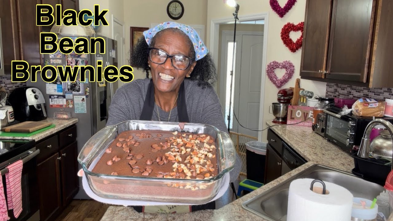 Chocolate Black Bean Brownies That Actually Taste Good | cookingsemi-homemadewithjoyce