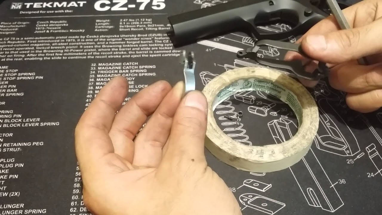 CZ 97 Dissassembly
