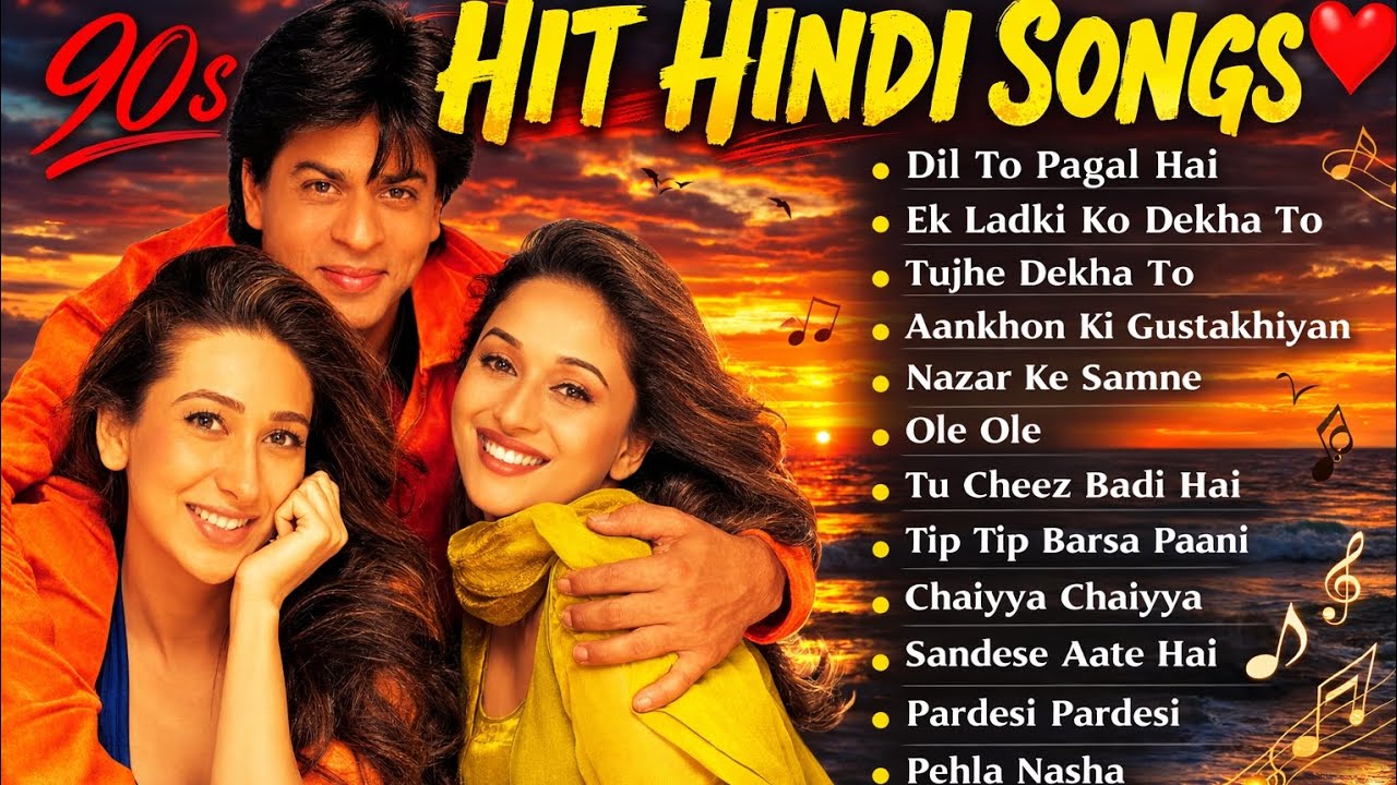 90'S Love Hindi Songs | Udit Narayan, Alka Yagnik, Kumar Sanu, Lata Mangeshkar 2026 Collection 